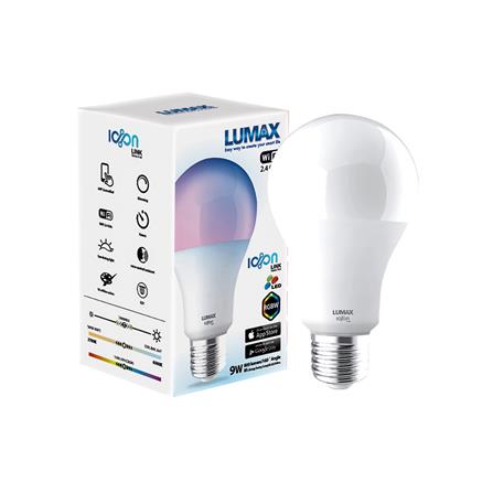 หลอด LED LUMAX ICON WIFI 9 วัตต์ E27 RGB_1