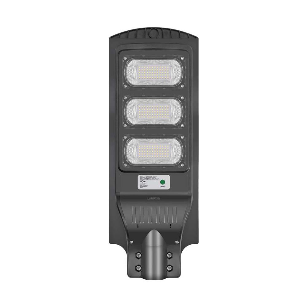 ไฟถนน SOLAR LAMPTAN SUNNY 90 วัตต์ DAYLIGHT สีดำ