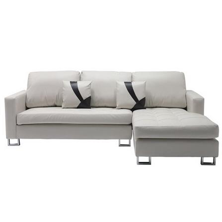 โซฟาเข้ามุมขวา KONCEPT TIMMY สีครีม