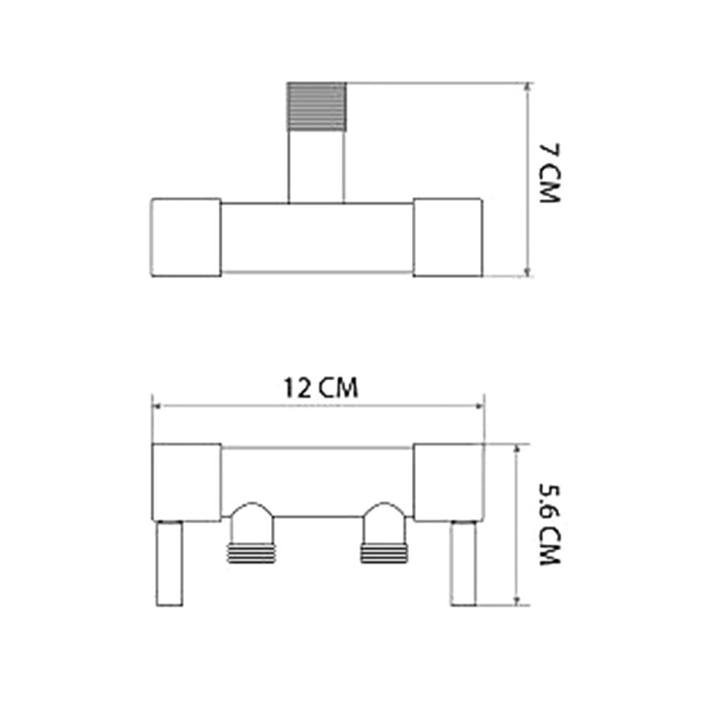 สต๊อปวาล์ว 2 ทาง LUZERN LS-4006