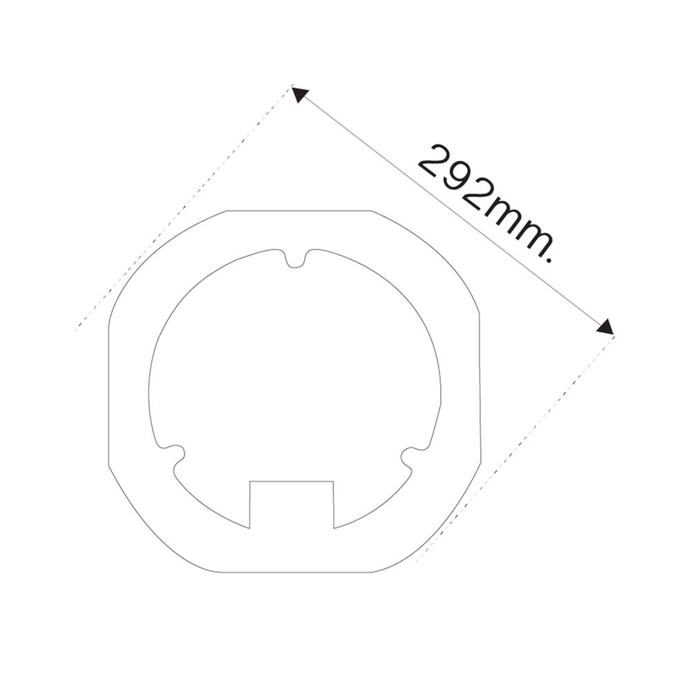 หลอด LED SHINING EXTRA BRIGHT MAGNET 36 วัตต์ DAYLIGHT