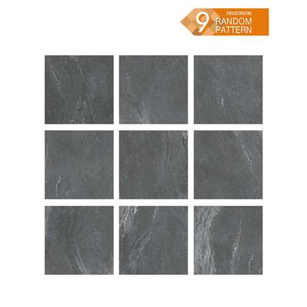 กระเบื้องพื้นพอร์ซเลน  16x16 นิ้ว COTTO ครีก เทาเข้ม PM (HYG) 0.96M2_1