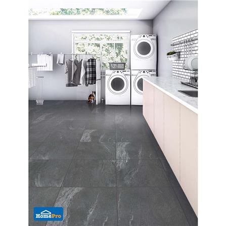 กระเบื้องพื้นพอร์ซเลน  16x16 นิ้ว COTTO ครีก เทาเข้ม PM (HYG) 0.96M2_2