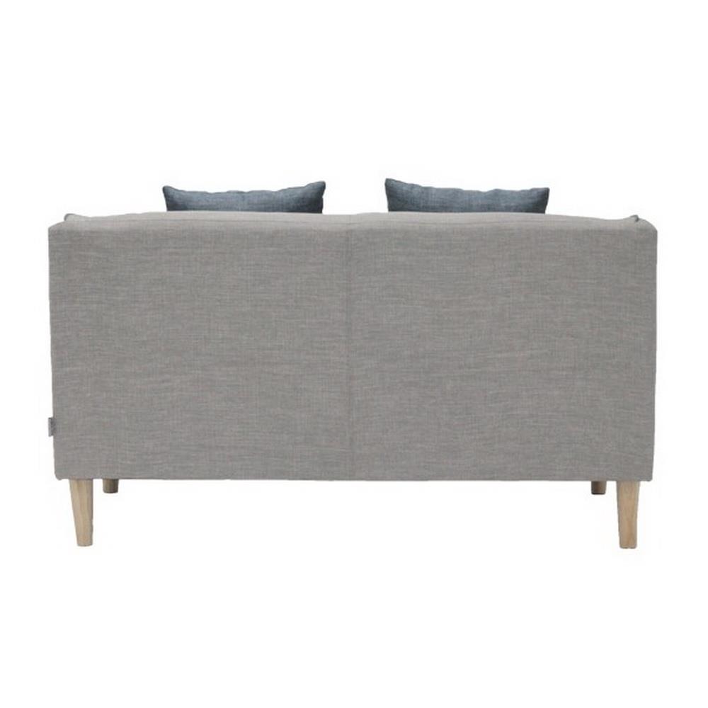 โซฟา 2 ที่นั่ง KONCEPT CRECH สีเทา/ฟ้า