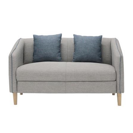 โซฟา 2 ที่นั่ง KONCEPT CRECH สีเทา/ฟ้า