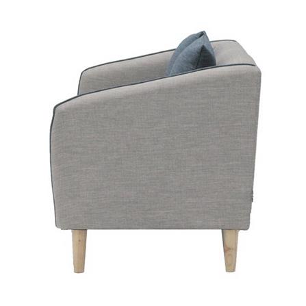 โซฟา 2 ที่นั่ง KONCEPT CRECH สีเทา/ฟ้า_1