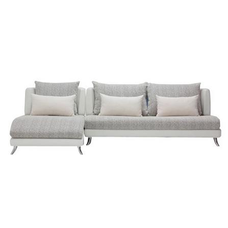 โซฟาเข้ามุม KONCEPT JELLY สีขาว/ขาวดำ