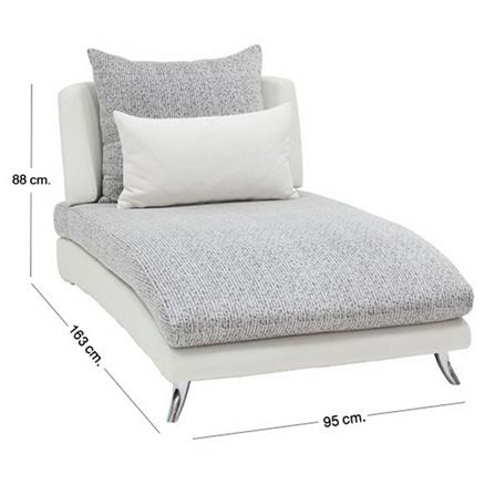 โซฟาเข้ามุม KONCEPT JELLY สีขาว/ขาวดำ_3