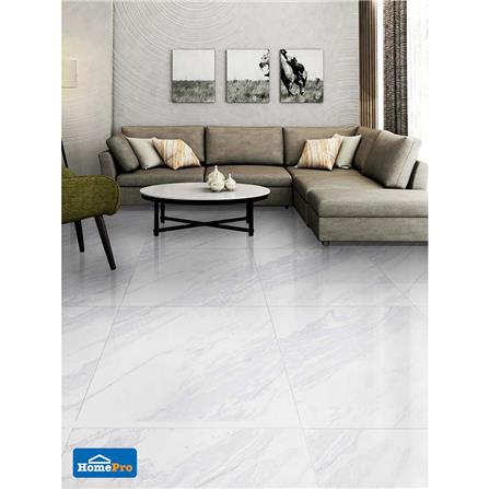 กระเบื้องพื้น 12x12 นิ้ว ภูผา ปลายฝน ขาว EXC 1M2_3