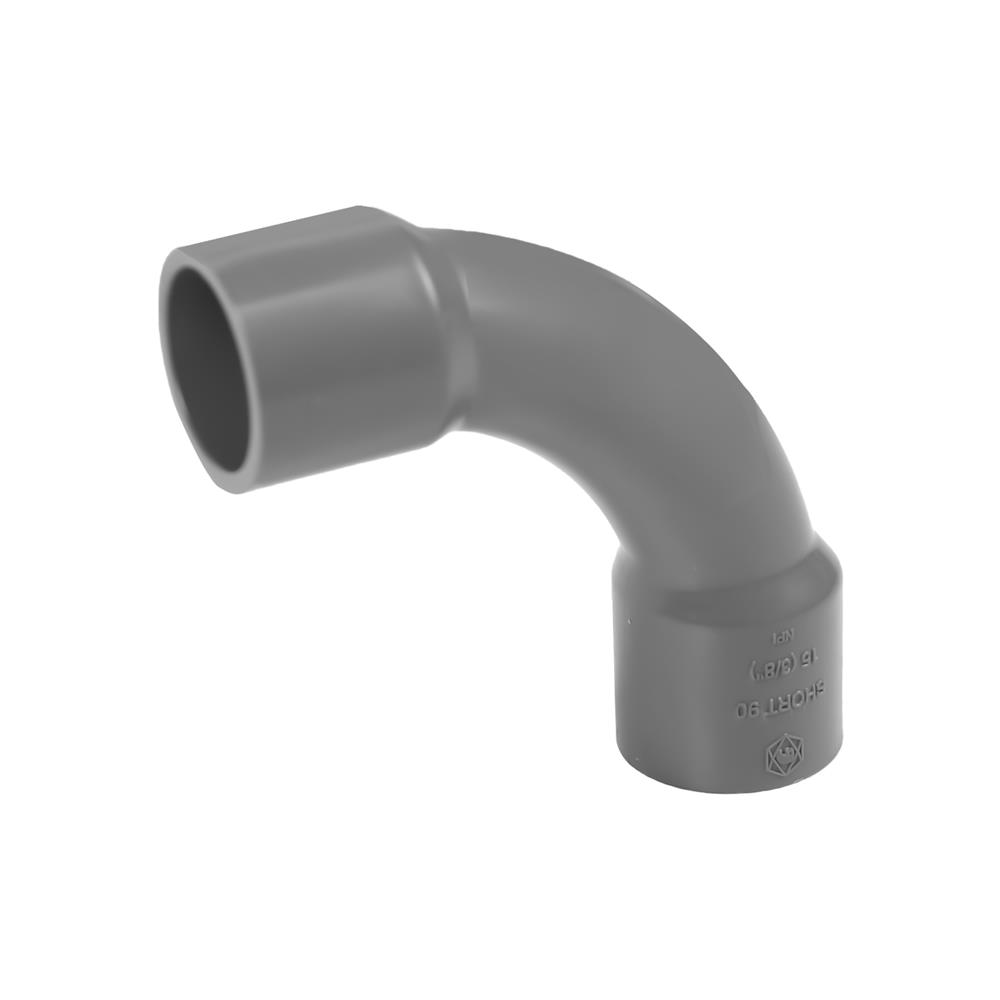 ข้อโค้ง 90 องศา เกษตร SCG 3/8 นิ้ว สีเทา