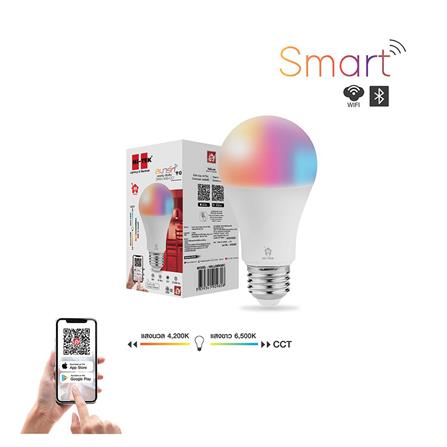 หลอด LED HI-TEK SMART RGB WIFI BLUTOOTH 9 วัตต์_2