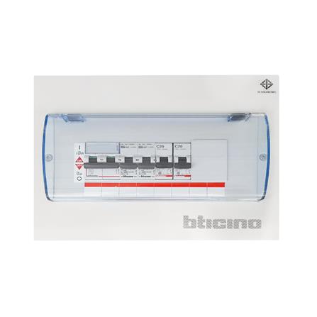 ชุดตู้คอนซูมเมอร์ยูนิต 6 ช่อง เมน 32 แอมป์ BTICINO