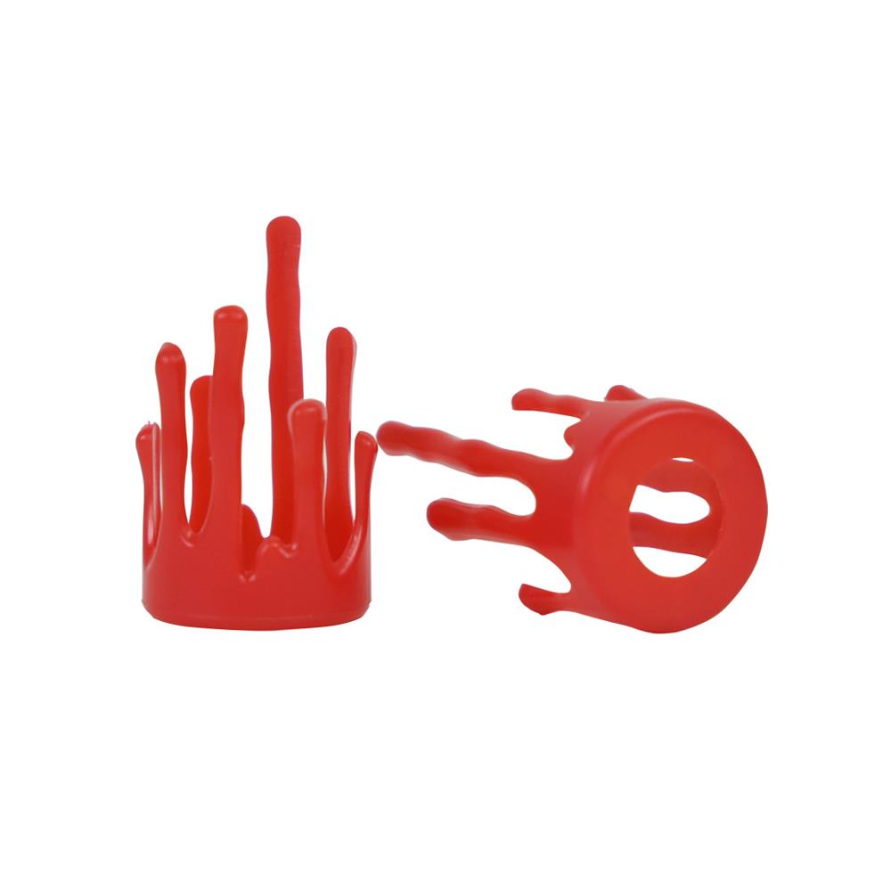 เชิงเทียน LED CLAIRE 0.06 วัตต์ WARMWHITE 27.5 ซม. สีแดง/ทอง