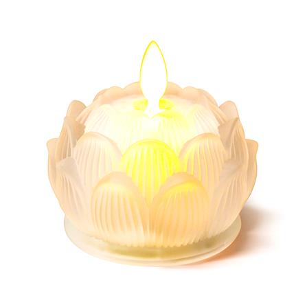 เทียน LED ดอกบัว CLAIRE 0.06 วัตต์ WARMWHITE 8.5 ซ...