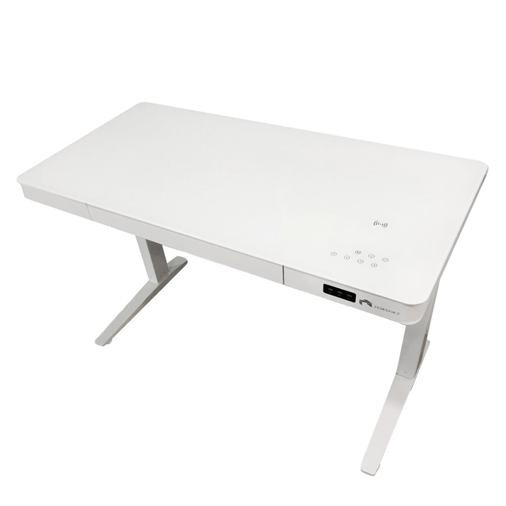 D.I.Y. โต๊ะทำงานปรับระดับ DESKSPACE W119DESK2 สีขาว