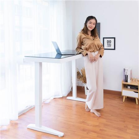 D.I.Y. โต๊ะทำงานปรับระดับ DESKSPACE W119DESK2 สีขาว_7