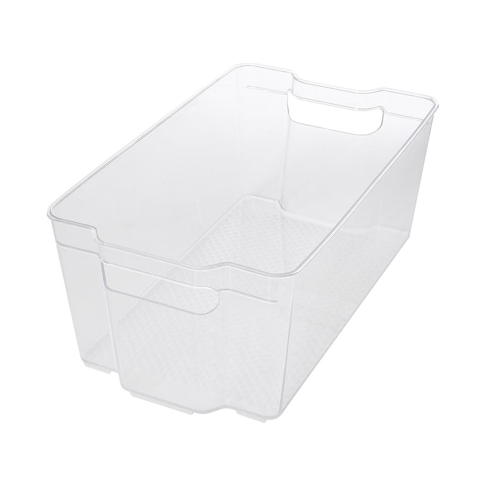 กล่องจัดเก็บในตู้เย็นซ้อนได้37.5x21.5x15cm.KECH