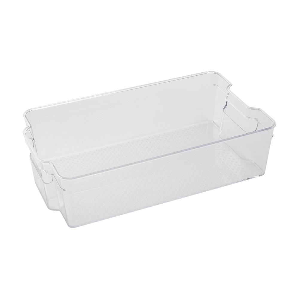 กล่องจัดเก็บในตู้เย็นซ้อนได้37.5x21.5x10cm.KECH