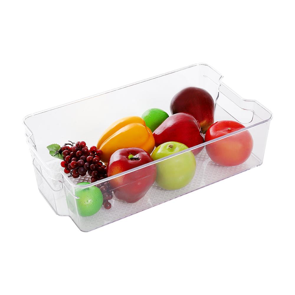 กล่องจัดเก็บในตู้เย็นซ้อนได้37.5x21.5x10cm.KECH