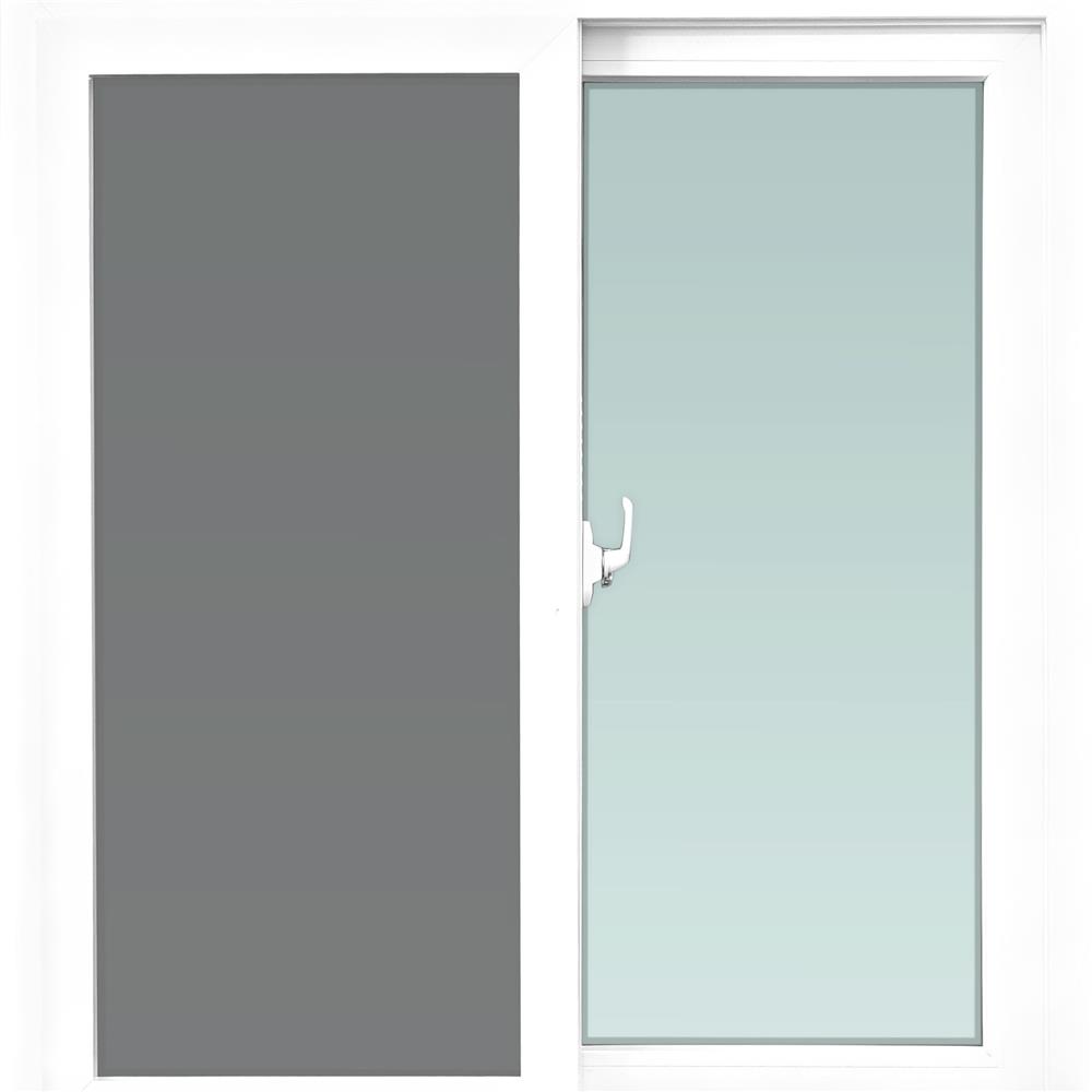 หน้าต่างบานเลื่อน UPVC S-S มุ้ง WINDOW ASIA 100x100 ซม. สีขาว