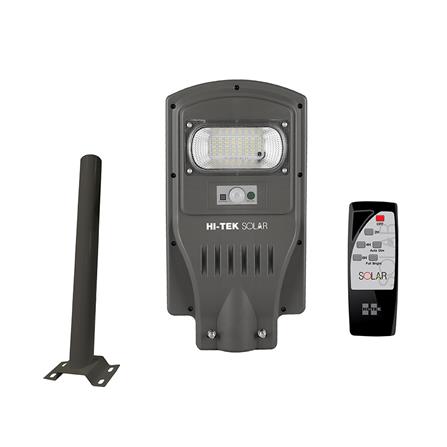 ไฟถนน SOLAR HI-TEK HFSF00030D 30 วัตต์ DAYLIGHT สีเทา_0