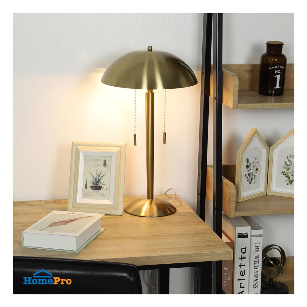 ไฟตั้งโต๊ะ CARINI T9418-2 สีทอง