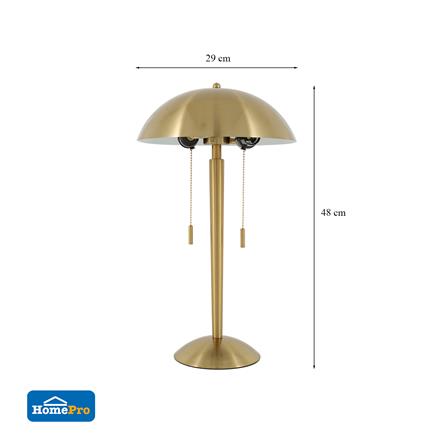 ไฟตั้งโต๊ะ CARINI T9418-2 สีทอง_6