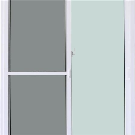 ประตูบานเลื่อน UPVC S-S มุ้ง WINDOW ASIA 160x205 ซม. สีขาว_1