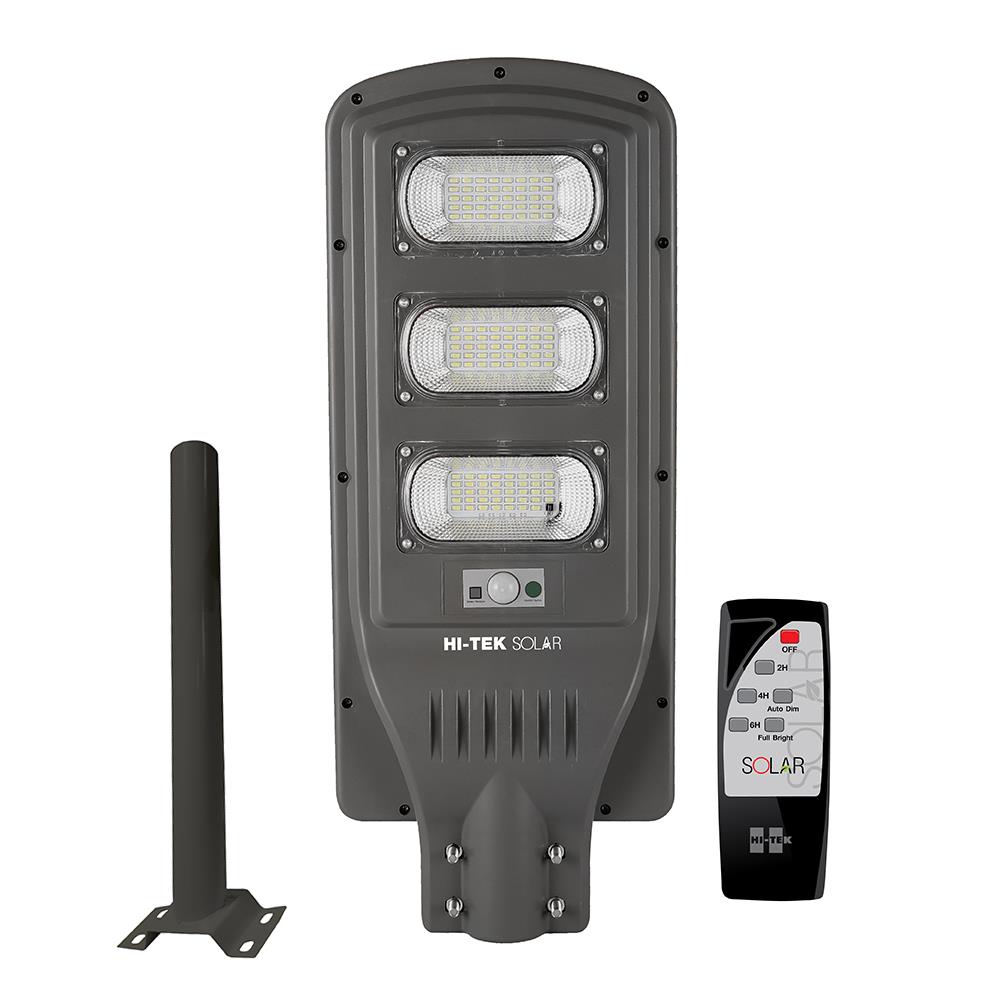 ไฟถนน SOLAR HI-TEK HFSF00100D 100 วัตต์ DAYLIGHT สีเทา