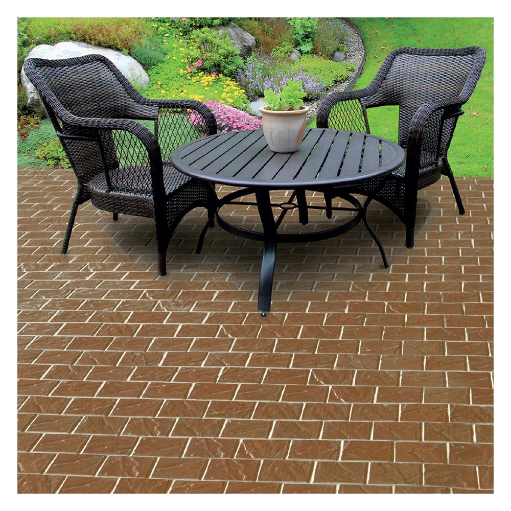 กระเบื้อง 4x4 นิ้ว KENZAI นาริตะ บราวน์ 60P