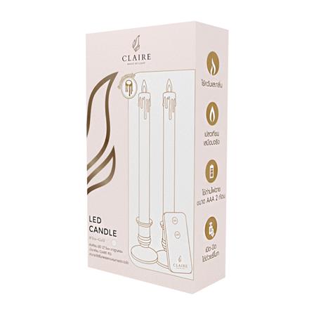 เชิงเทียน LED CLAIRE 0.06 วัตต์ WARMWHITE 27.5 ซม._4