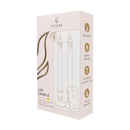 เชิงเทียน LED CLAIRE 0.06 วัตต์ WARMWHITE 27.5 ซม._4