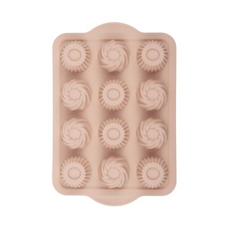 ถาดแม่พิมพ์ 12 หลุม COOK CHARMY 34x22 ซม. สีเบจ_2