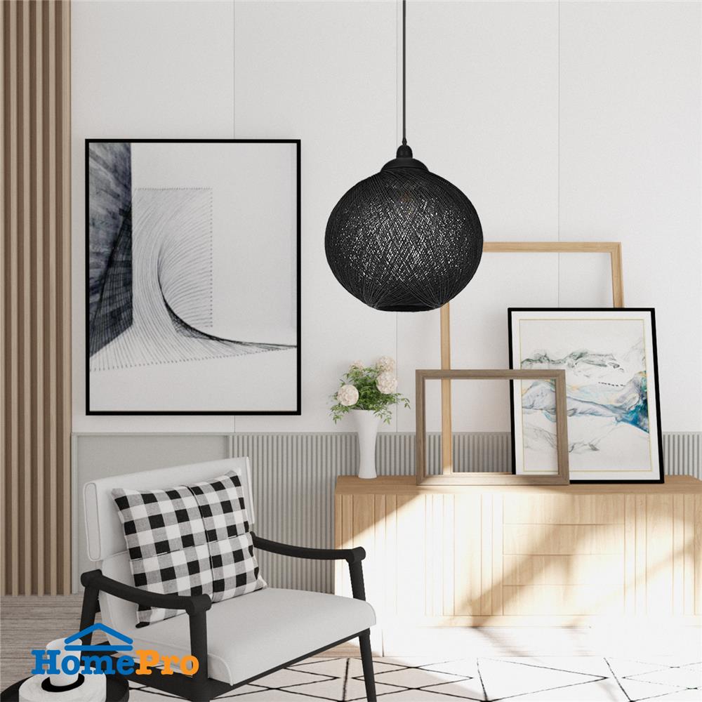 ไฟช่อ CARINI P20984-30 สีดำ 1 หัว