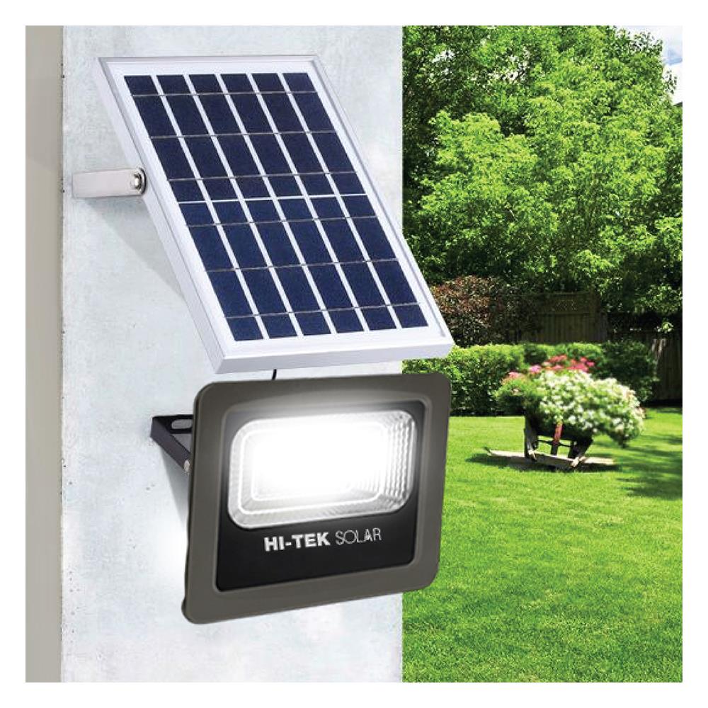 ไฟสปอตไลท์ SOLAR HI-TEK HFSS000 30 วัตต์ DAYLIGHT สีเทา/ดำ
