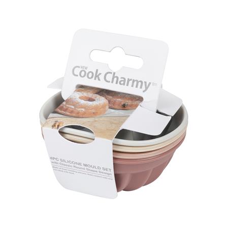 แม่พิมพ์ซิลิโคนมีรู COOK CHARMY 4 ชิ้น หลากสี_3