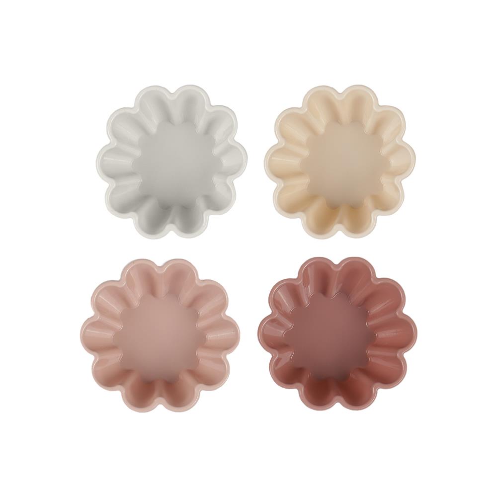 แม่พิมพ์ซิลิโคนจีบ COOK CHARMY 4 ชิ้น หลากสี