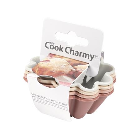 แม่พิมพ์ซิลิโคนจีบ COOK CHARMY 4 ชิ้น หลากสี_3