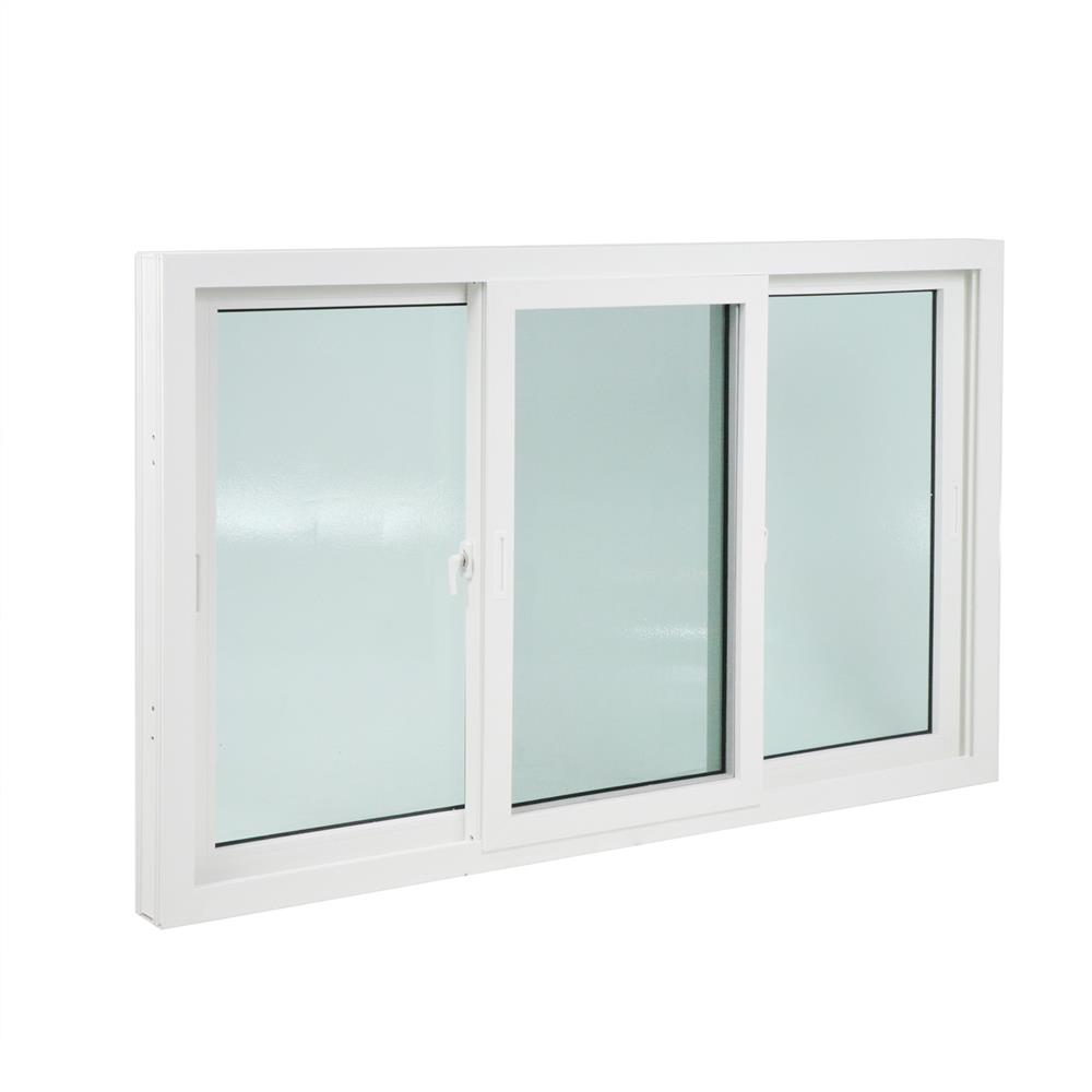 หน้าต่างบานเลื่อน UPVC S-F-S มุ้ง WINDOW ASIA 180X110 ซม. สีขาว