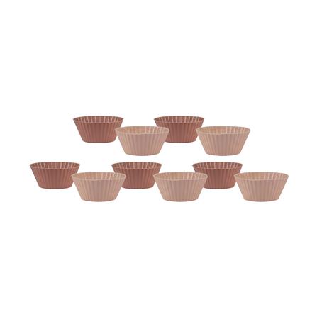 แม่พิมพ์ซิลิโคน COOK CHARMY 7 ซม. แพ็ก 10 ชิ้น สีเบจ