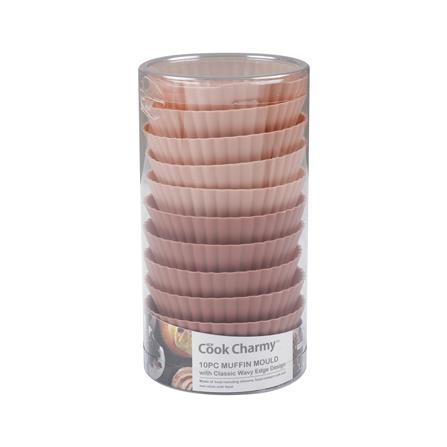 แม่พิมพ์ซิลิโคน COOK CHARMY 7 ซม. แพ็ก 10 ชิ้น สีเบจ_3