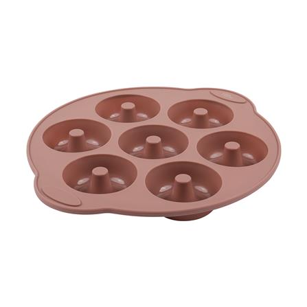 ถาดพิมพ์กลม 7 หลุม COOK CHARMY 31x26.8 ซม. สีน้ำตาลเบจ