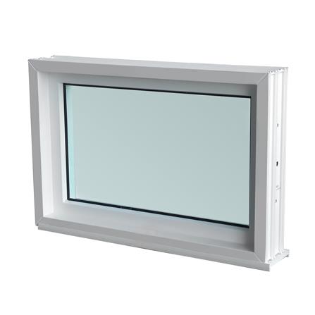 ช่องแสงหน้าต่าง UPVC WINDOW ASIA 60x40 ซม. สีขาว_1