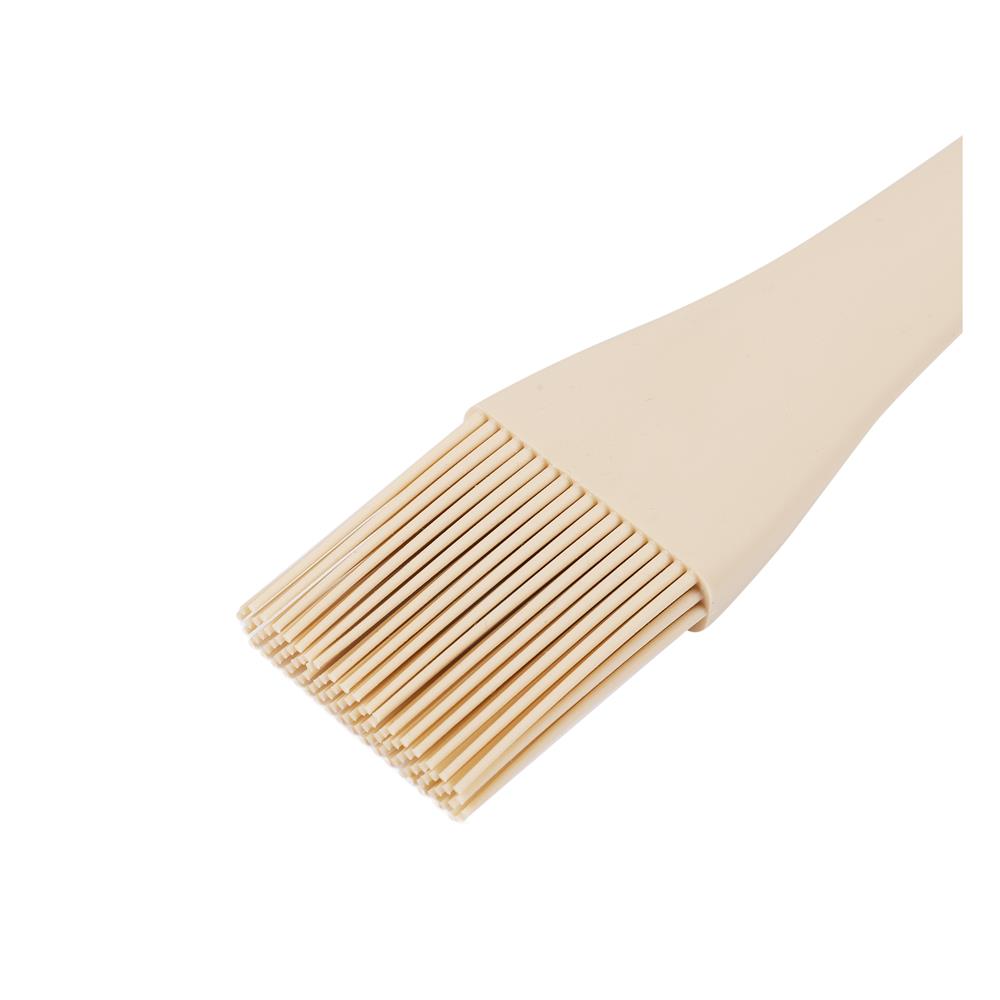 ไม้พาย+แปรงซิลิโคน 2IN1 COOK CHARMY สีเบจ