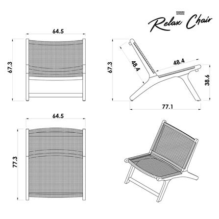 เก้าอี้ MODERN OUTDOOR RELAX NATURAL_10