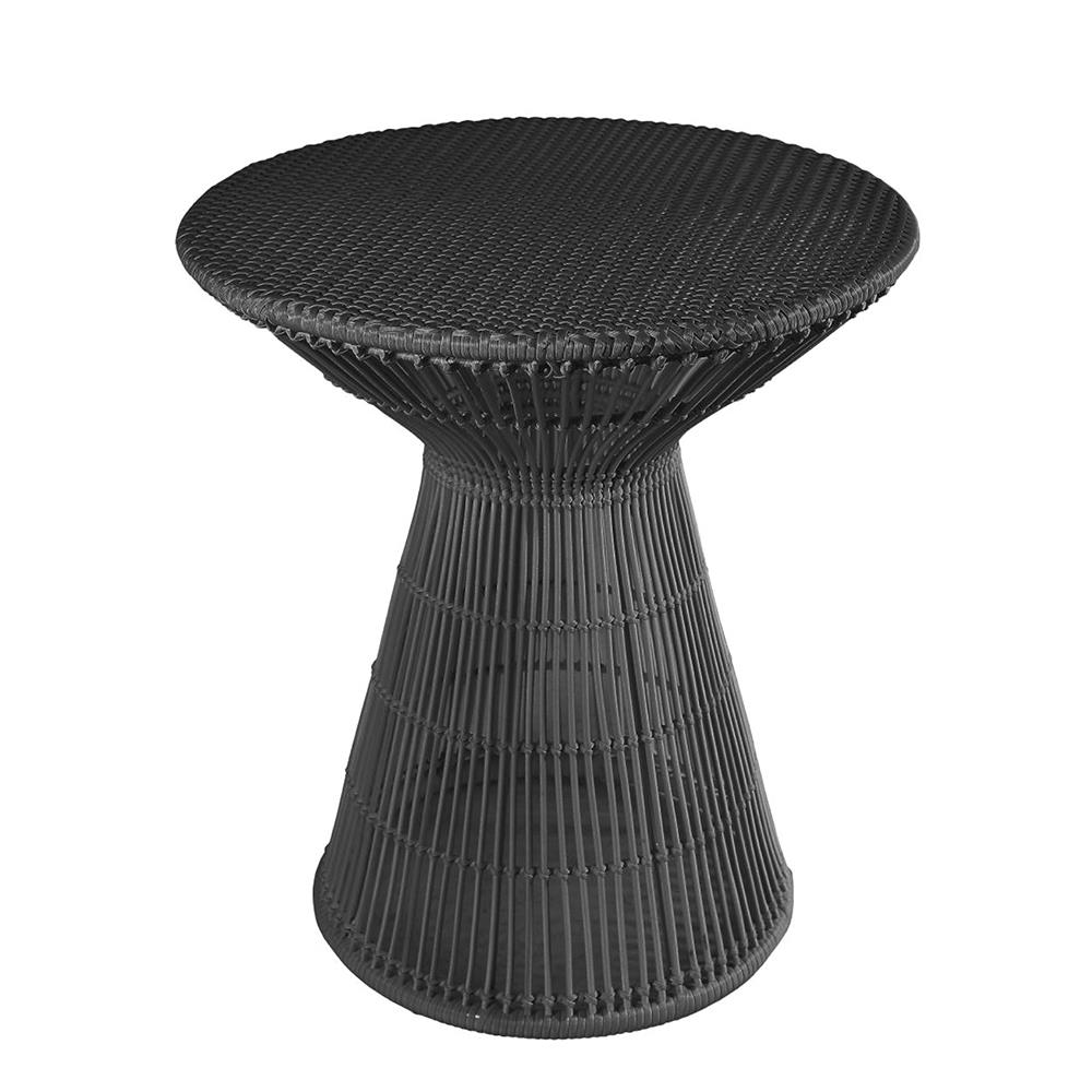 โต๊ะหวายเทียม MODERN OUTDOOR PLANTA สีดำ