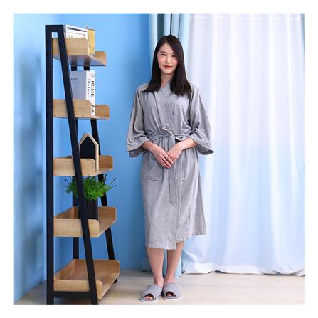 ชุดคลุมอาบน้ำ HOME LIVING STYLE KOBI สีเทา_3