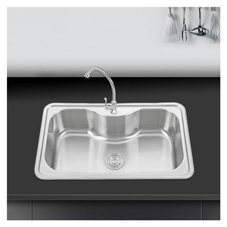 ซิงค์ฝัง 1 หลุม AXIA PP 8050 PLUS สเตนเลส_1