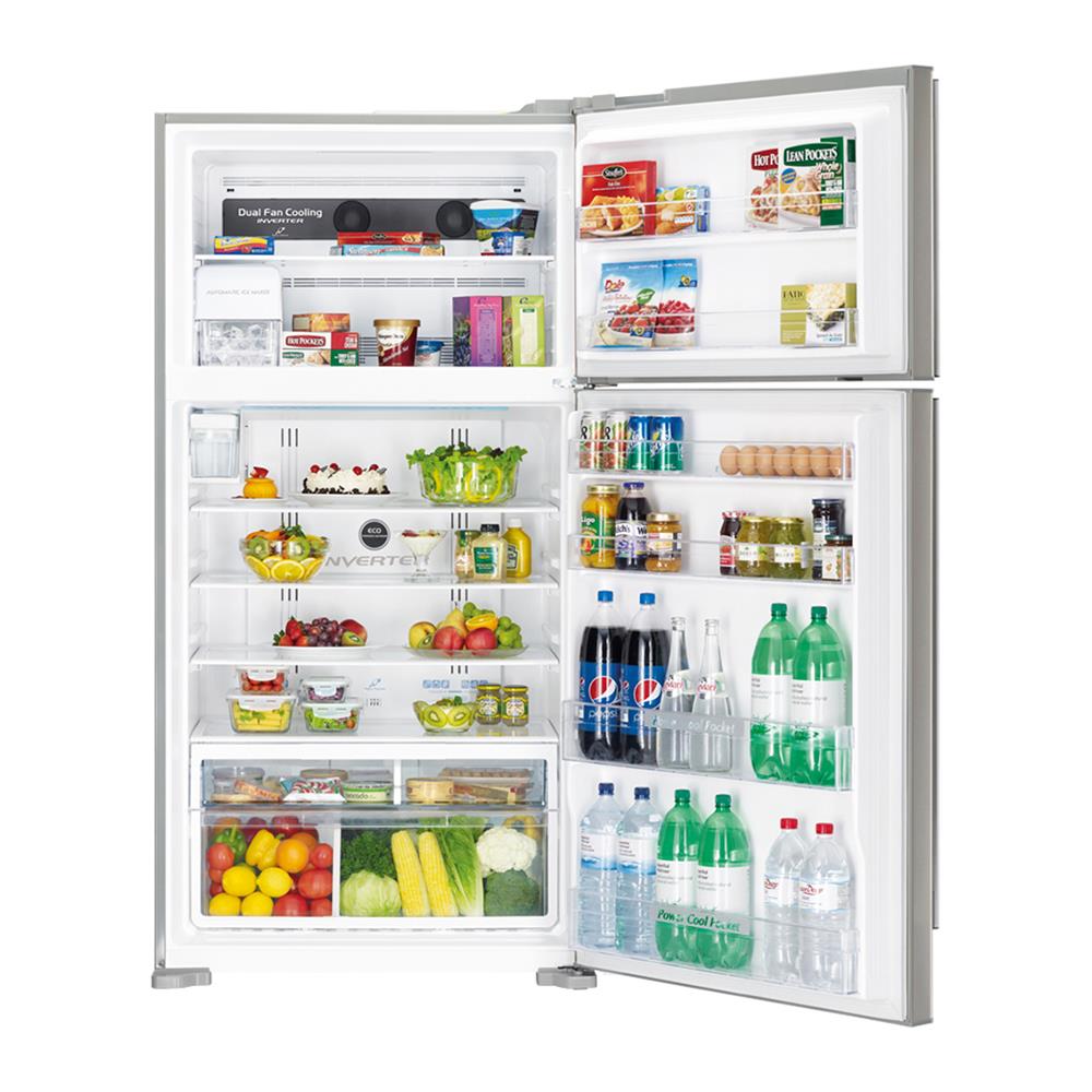 ตู้เย็น 2 ประตู HITACHI R-V600PWX 21.2 คิว เงิน อินเวอร์เตอร์