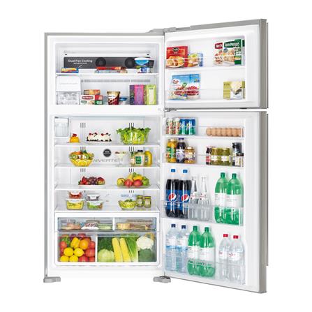 ตู้เย็น 2 ประตู HITACHI R-V600PWX 21.2 คิว เงิน อินเวอร์เตอร์_1